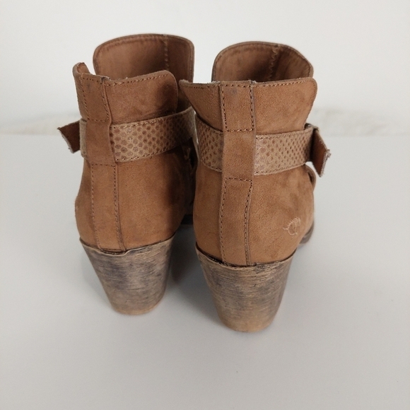 Rocket Dog Women's Sasha Graham Brown Vegan Leather Ankle Bootie Size 8.5 EU 39. - Picture 8 of 10